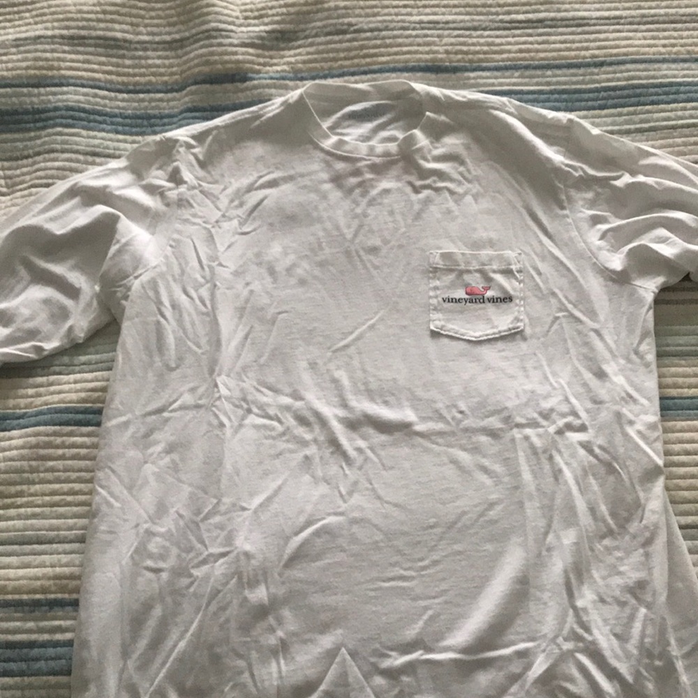 Vineyard Vines Long Sleeve Pocket Tee